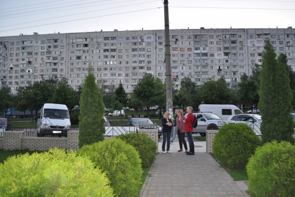 Hochhäuser in Chisinau