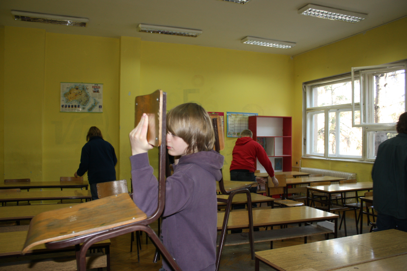 Klassenzimmer renovieren